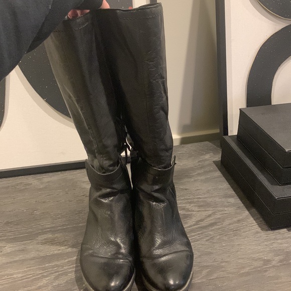 Black Riding Boots - Picture 3 of 3